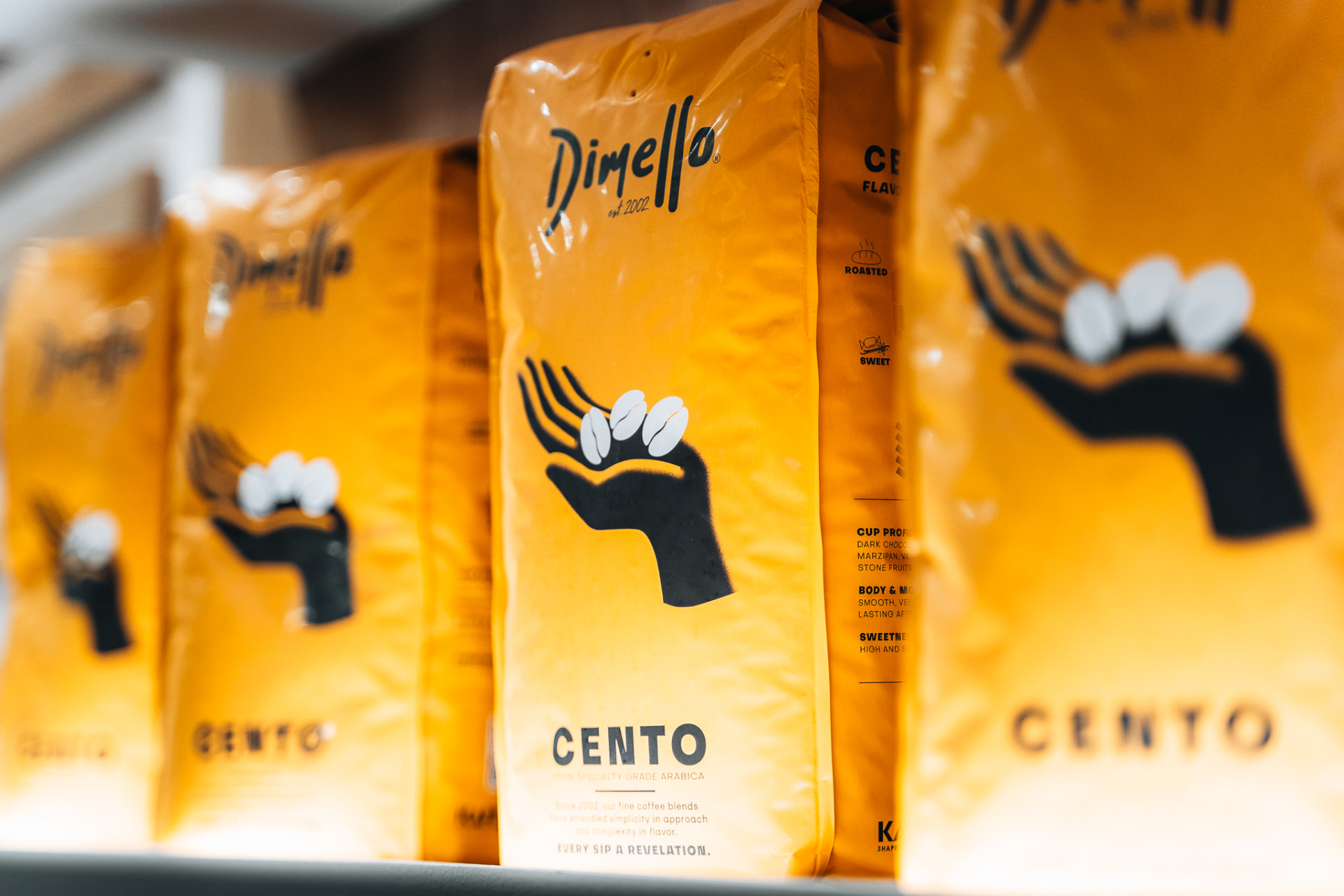 Dimello Cento koffiezakken